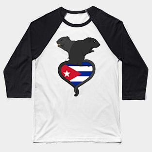 Gerbil Cuba (dark) Baseball T-Shirt